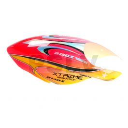  B130X28-R Xtreme Canopy for Blade 130X (Red)